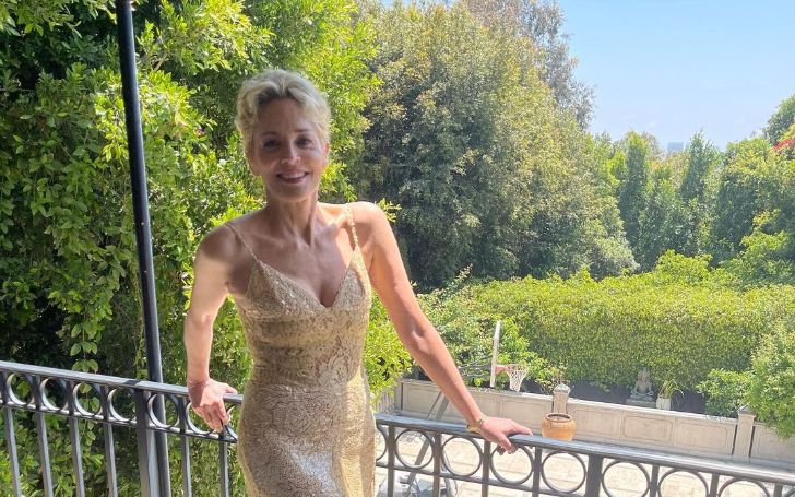 Sharon Stone, 63, Shares 'Happy Summer' Yellow Bikini Post
